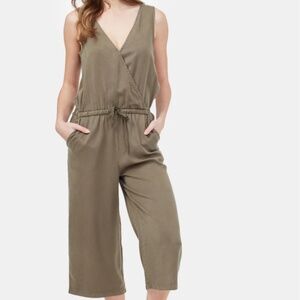 NWT tentree Blakely Romper Vetiver Green Sz M